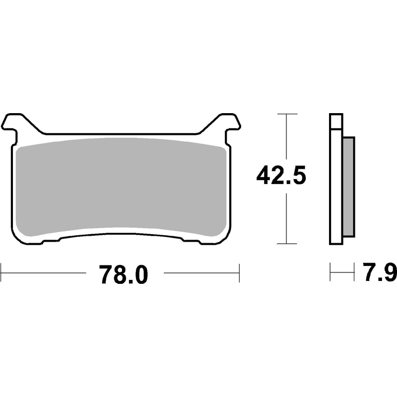 Brake pads BREMBO