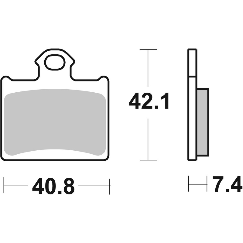 Brake pads BREMBO