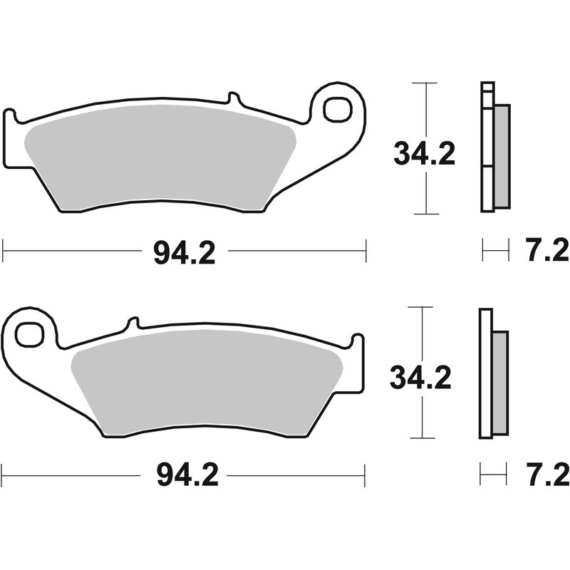 Brake pads BREMBO