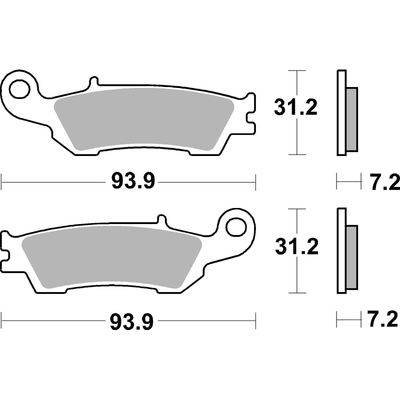 Brake pads BREMBO