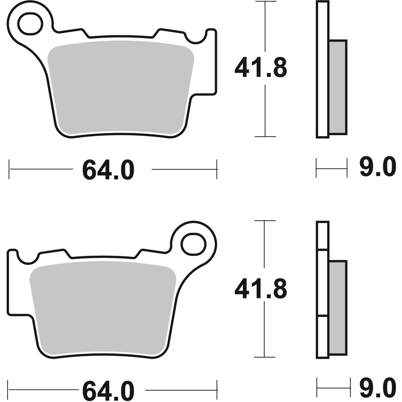 Brake pads BREMBO