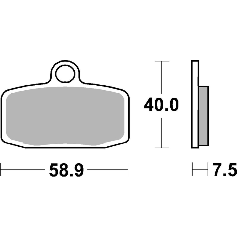 Brake pads BREMBO