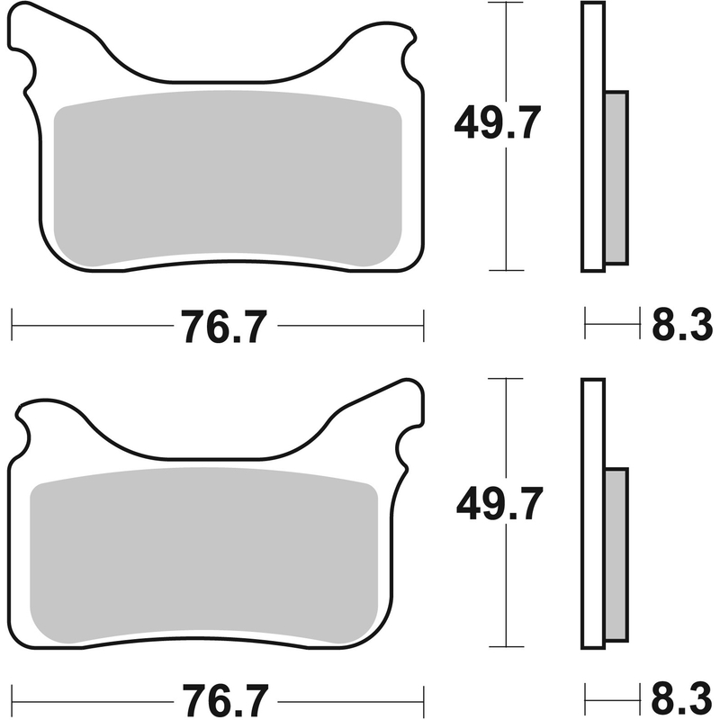 Brake pads BREMBO