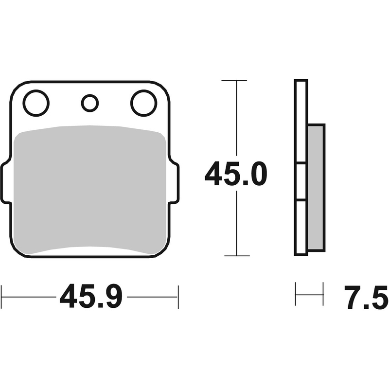 Brake pads BREMBO