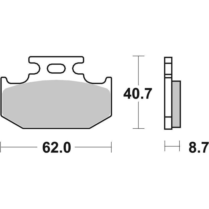 Brake pads BREMBO