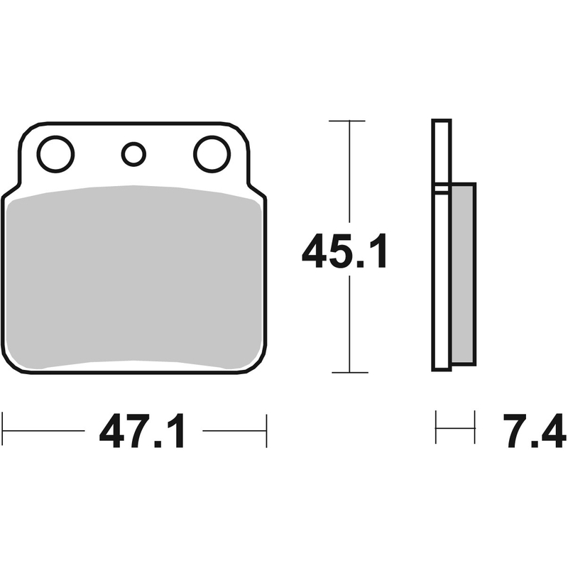 Brake pads BREMBO