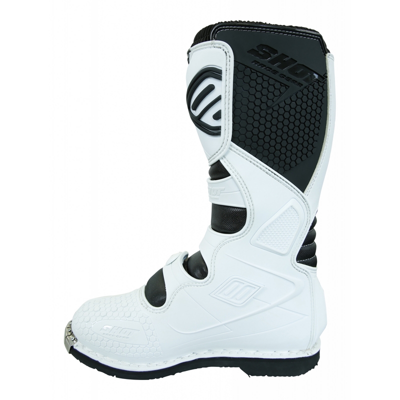 Buty motocyklowe Shot X10 białe wyprzedaż