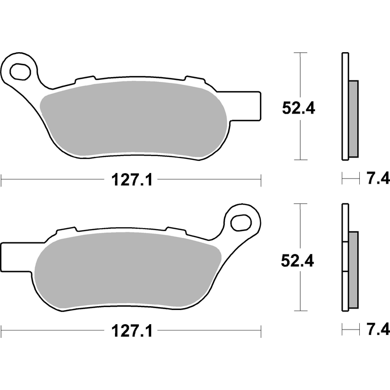 Brake pads BREMBO