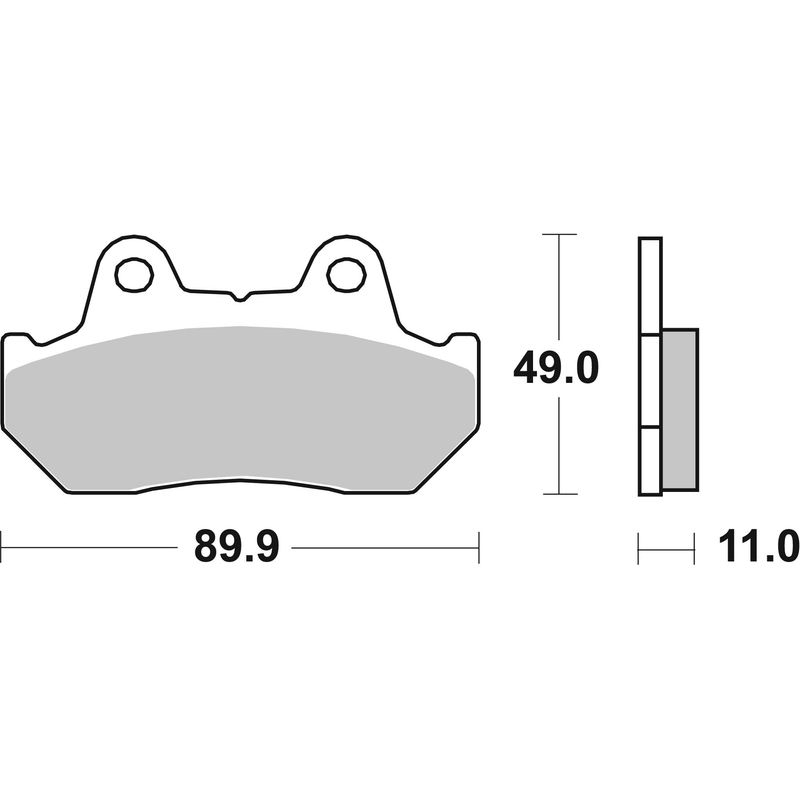 Brake pads BREMBO