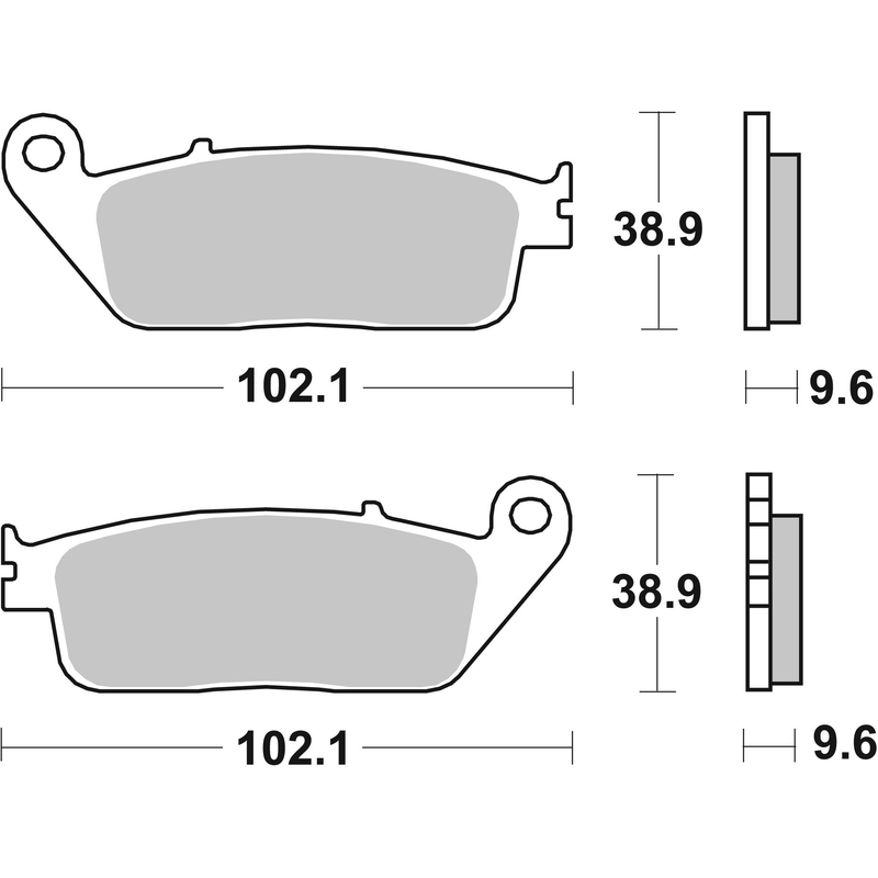 Brake pads BREMBO