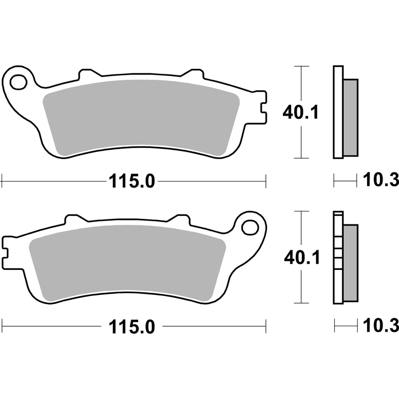 Brake pads BREMBO
