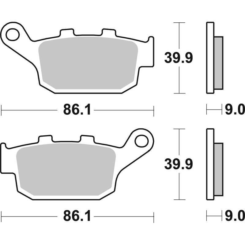 Brake pads BREMBO