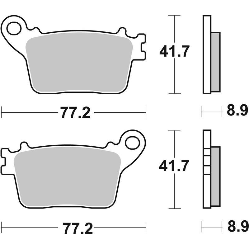 Brake pads BREMBO