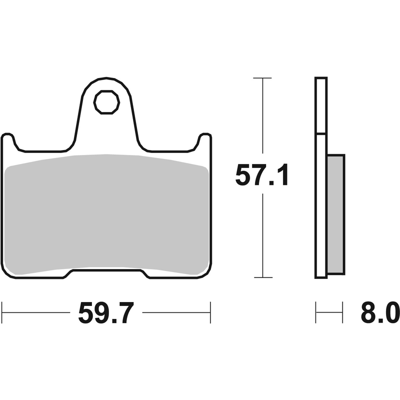 Brake pads BREMBO