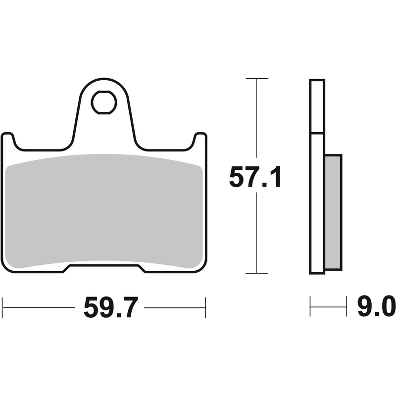 Brake pads BREMBO