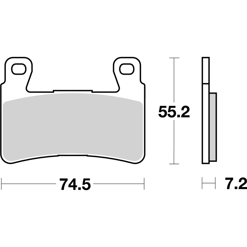 Brake pads BREMBO