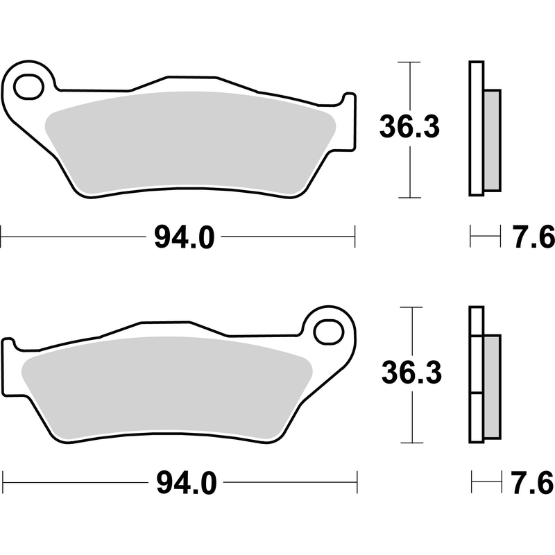 Brake pads BREMBO