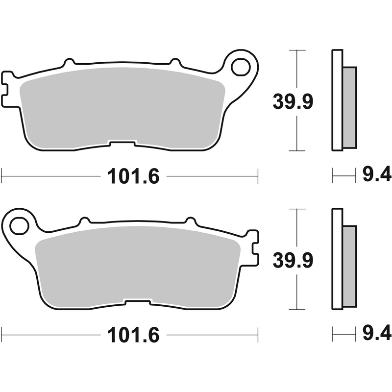 Brake pads BREMBO
