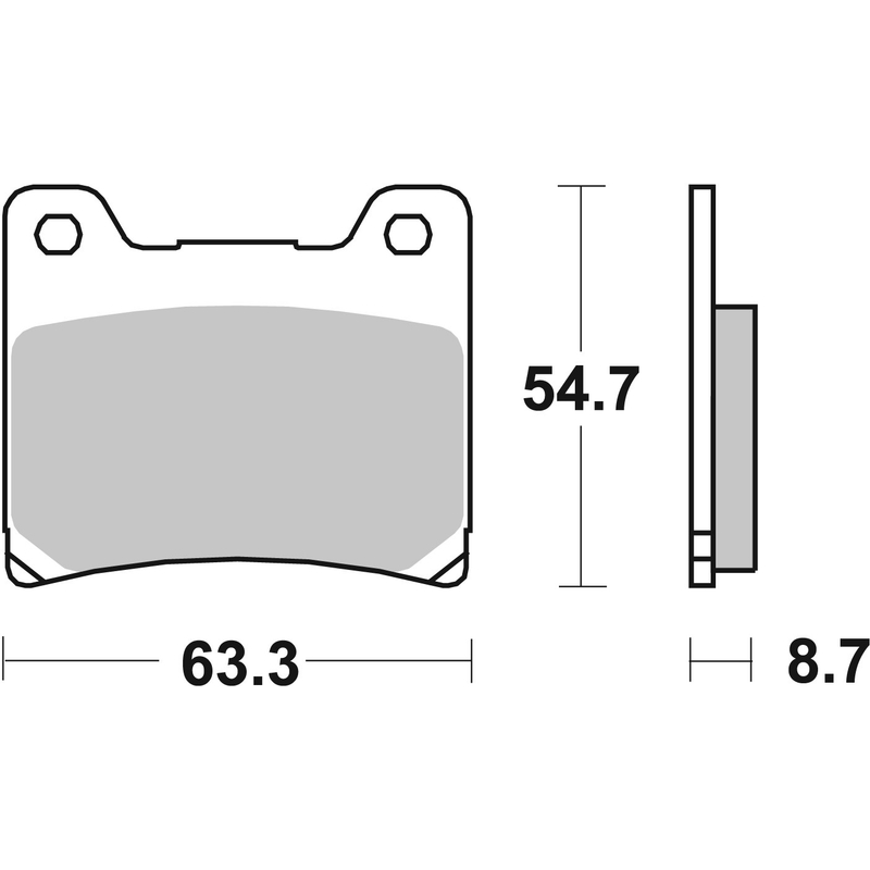 Brake pads BREMBO