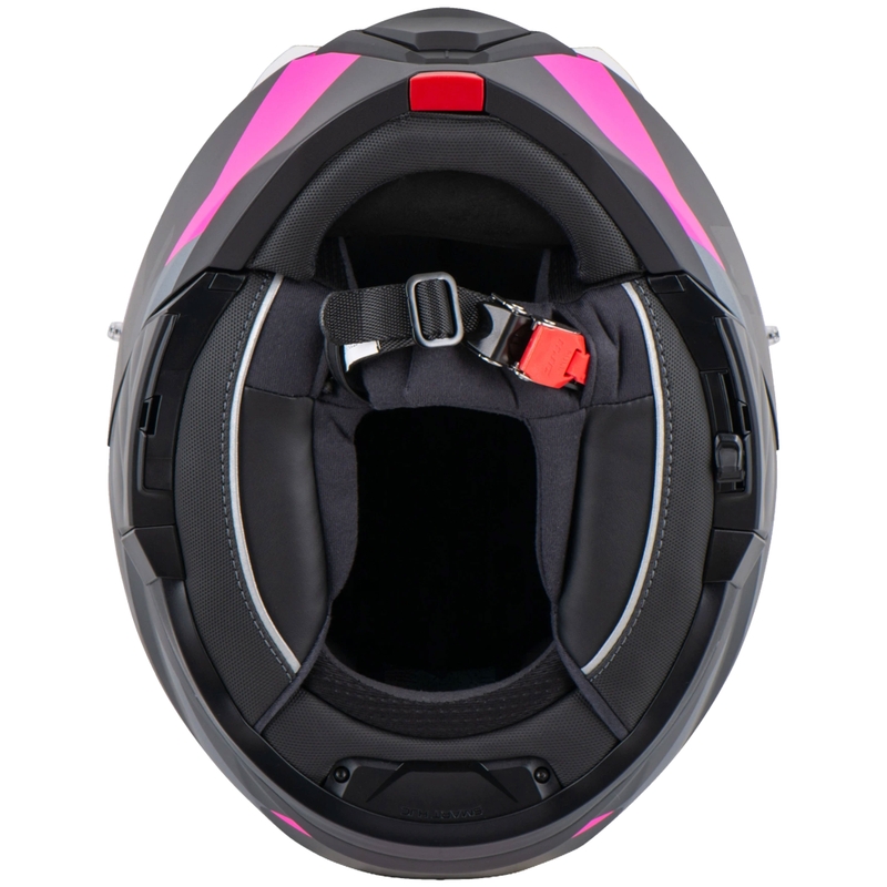 Kask typu flip-up HJC i91 Carst MC8SF czarno-różowy