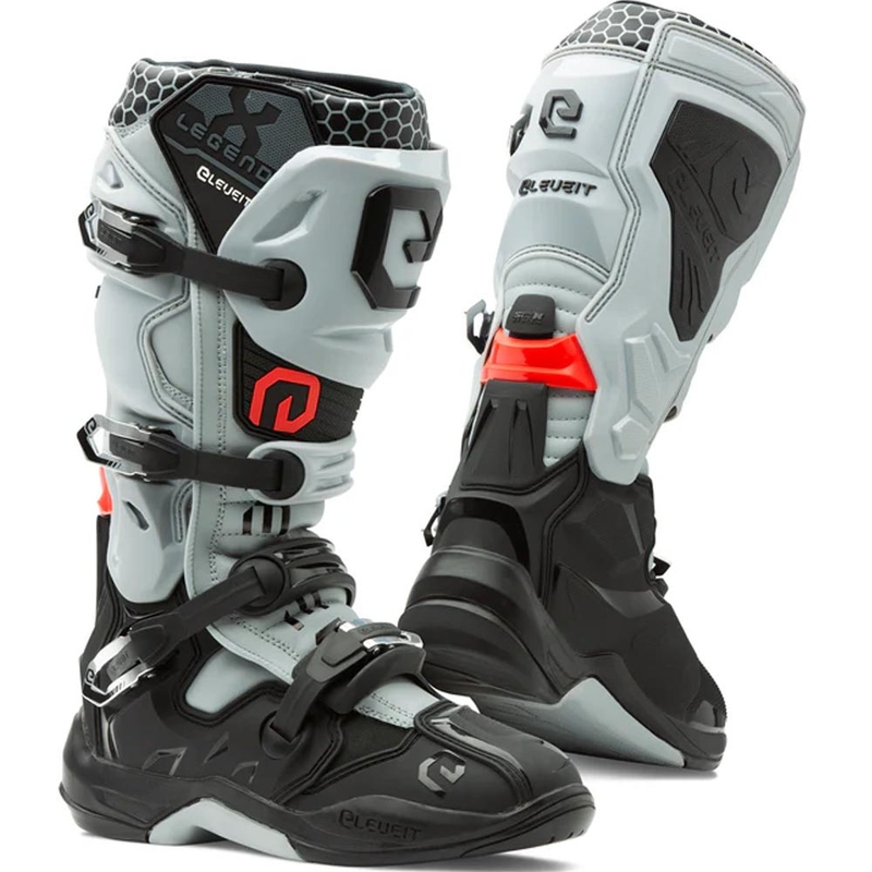 Buty motocrossowe Eleveit X-Legend EVO czarno-szare