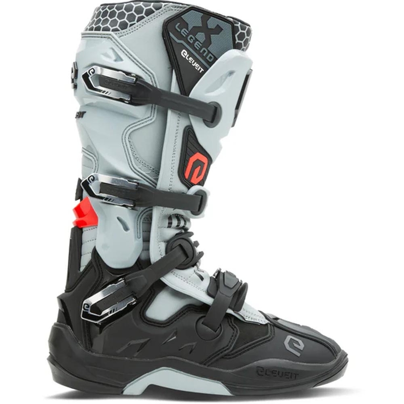 Buty motocrossowe Eleveit X-Legend EVO czarno-szare