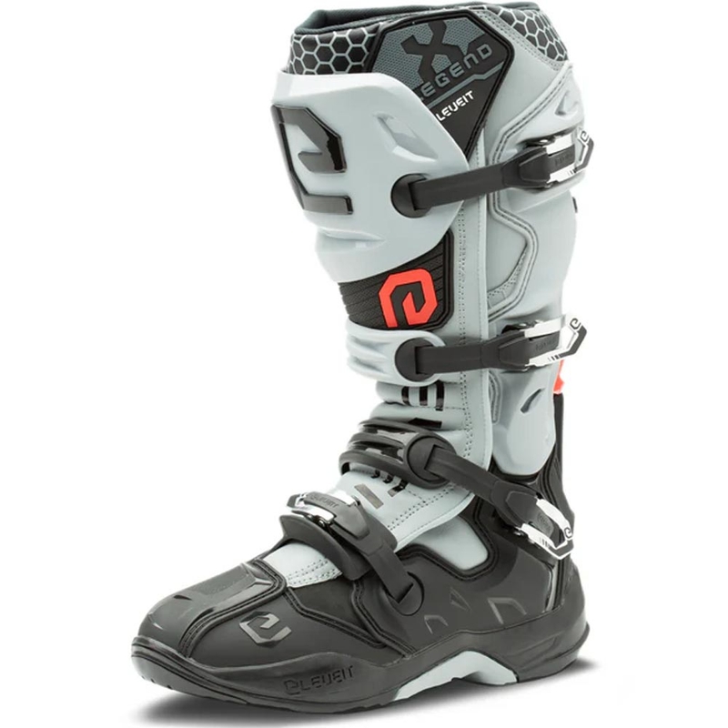 Buty motocrossowe Eleveit X-Legend EVO czarno-szare