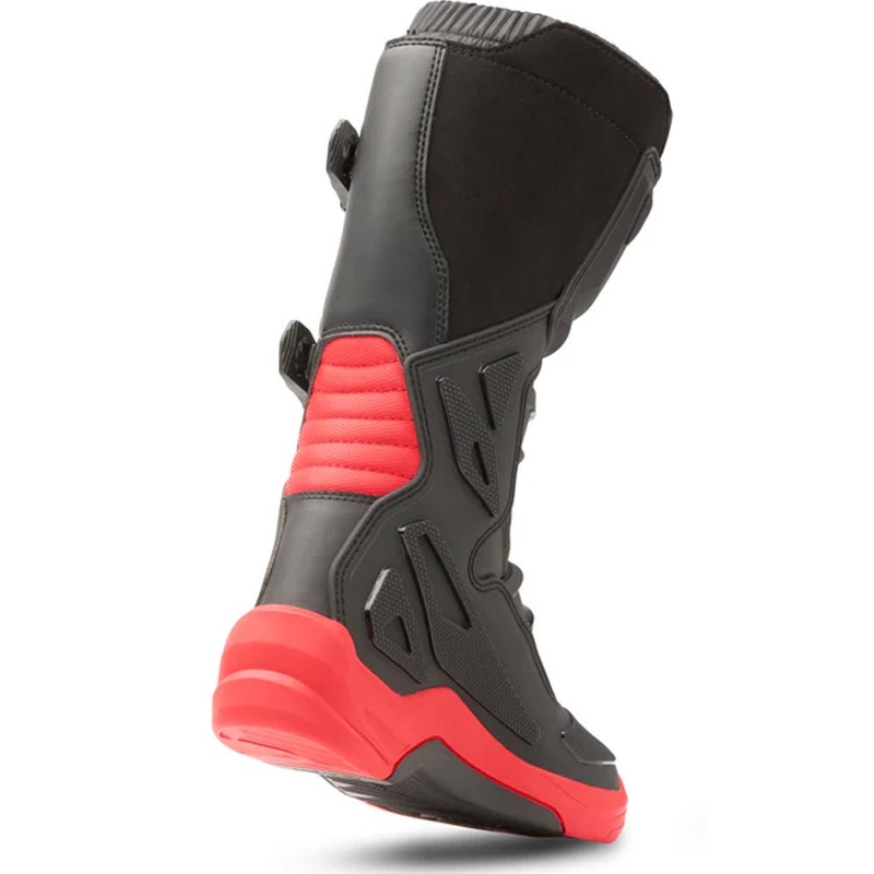 Buty motocrossowe Eleveit X-Peak dla dzieci, czarno-czerwone
