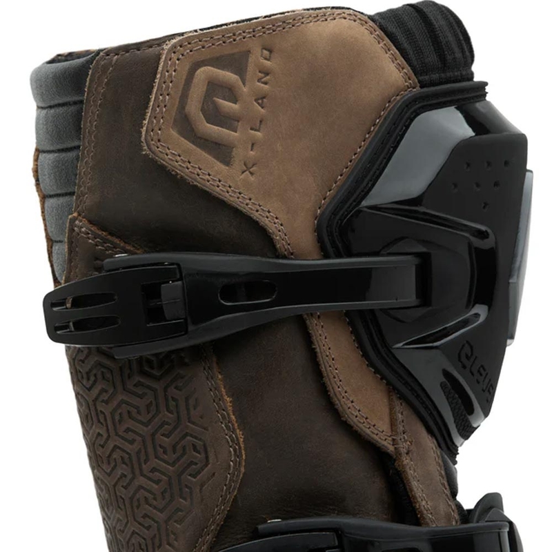 Buty motocyklowe Eleveit X Land ADV E-Dry brązowe
