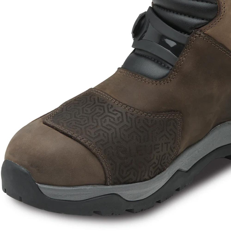 Buty motocyklowe Eleveit X Land ADV Low E-Dry brązowe