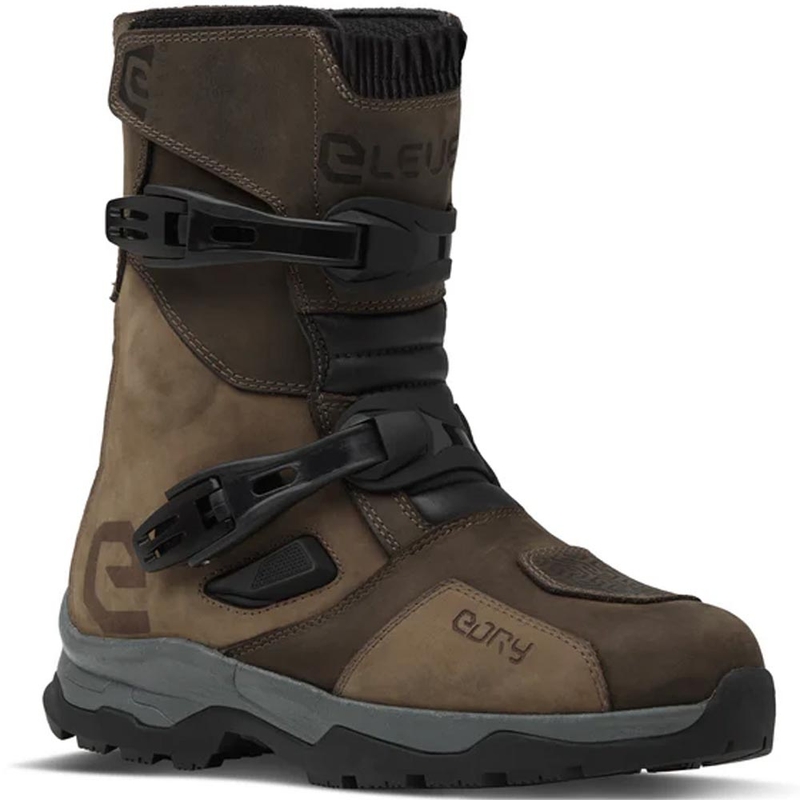 Buty motocyklowe Eleveit X Land ADV Low E-Dry brązowe