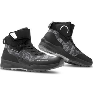 Buty motocyklowe Eleveit STRATOS E-Dry czarno-kamuflażowe