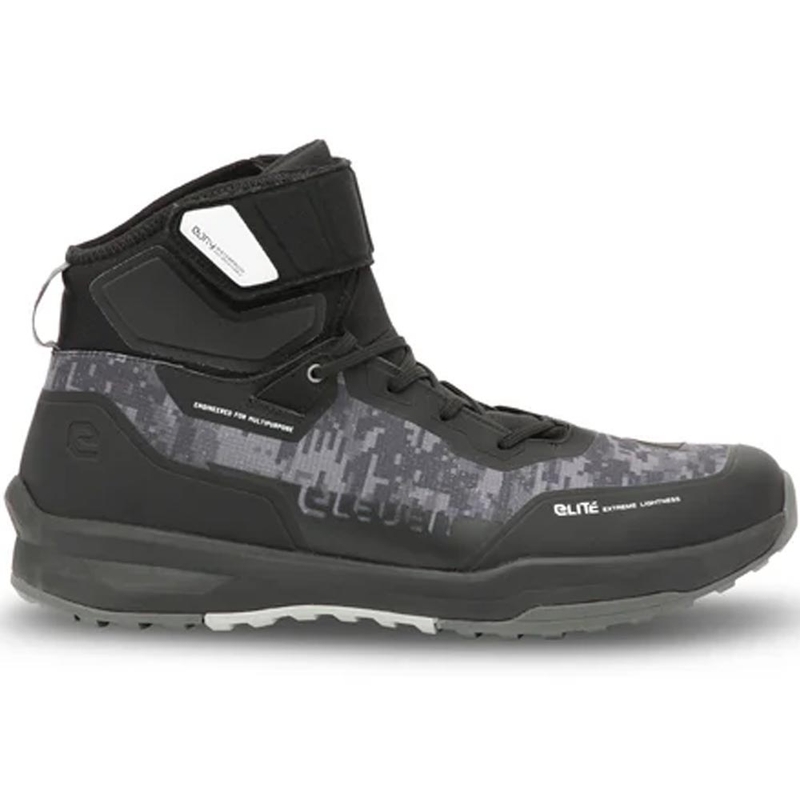 Buty motocyklowe Eleveit STRATOS E-Dry czarno-kamuflażowe