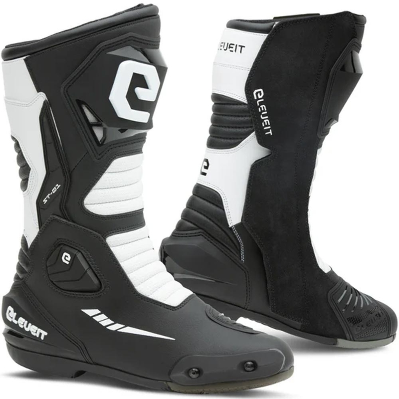 Buty motocyklowe Eleveit ST-01 czarno-białe