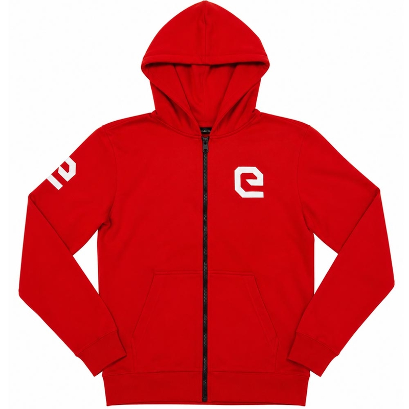 Bluza z logo Eleveit w kolorze czerwonym