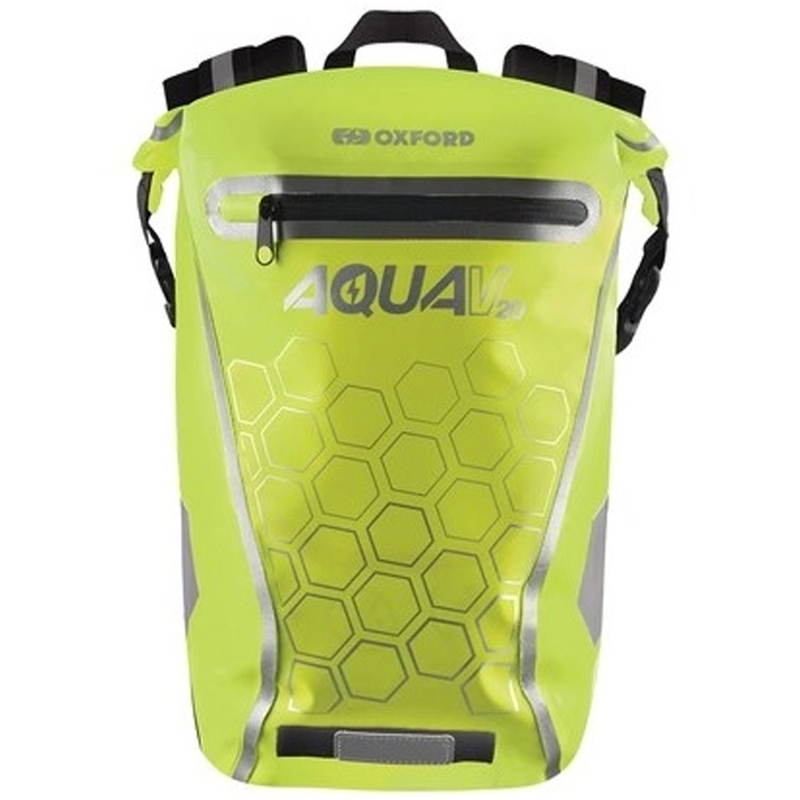 Wodoszczelny plecak Oxford AQUA V20 fluo żółty 20 l