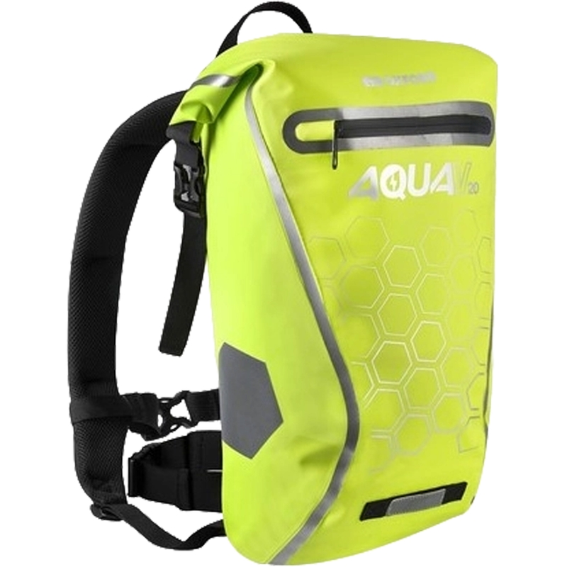 Wodoszczelny plecak Oxford AQUA V20 fluo żółty 20 l