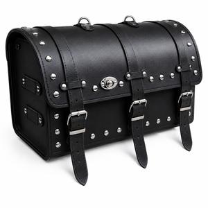 Moto kufer skórzany Chopper RSA-13B ze zamkiem