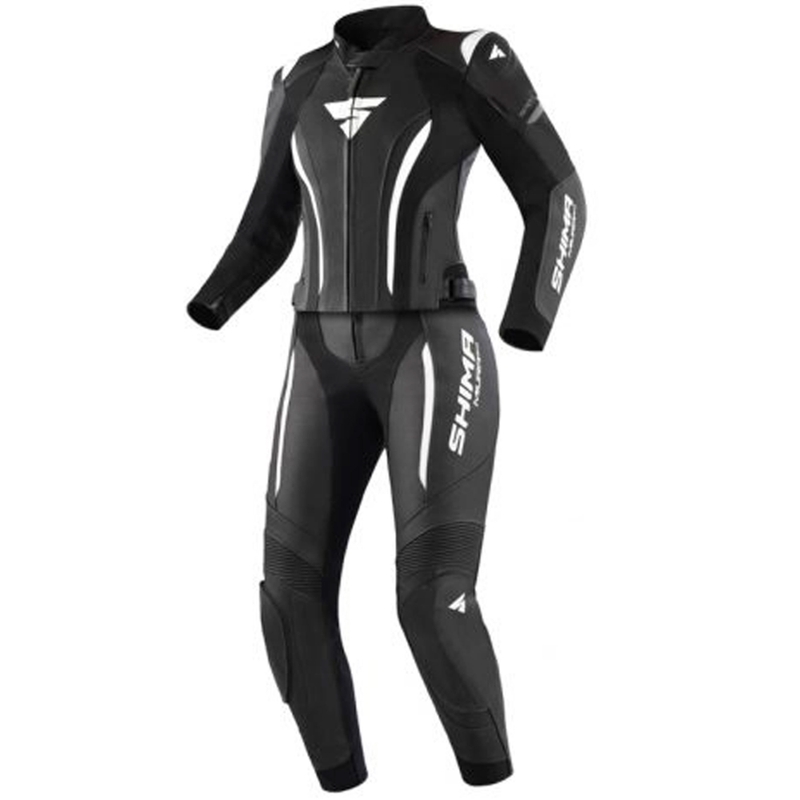 Kombinezon motocyklowy damski Shima Miura 2.0 czarno-biały