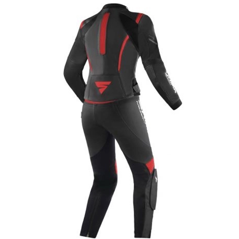 Damski kombinezon motocyklowy Shima Miura 2.0 czarno-czerwony