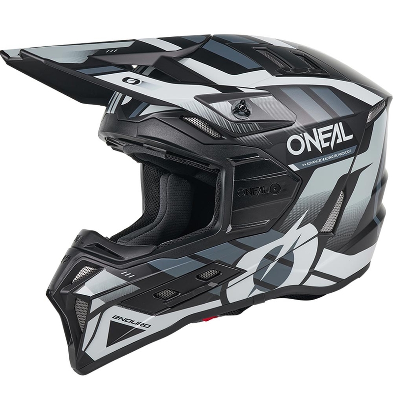 Kask motocrossowy O'Neal EX-SRS Dust czarno-szary