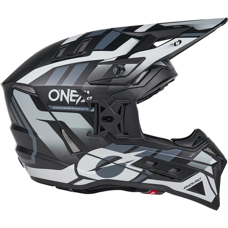 Kask motocrossowy O'Neal EX-SRS Dust czarno-szary