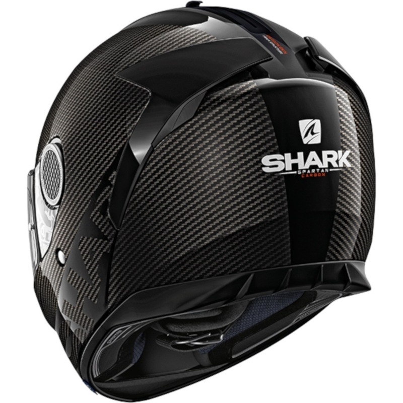 Integralny kask motocyklowy SHARK SPARTAN CARBON Skin czarno-antracytowy