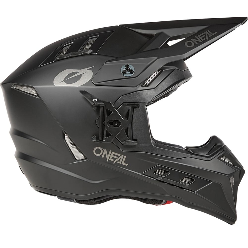 Kask motocrossowy O'Neal EX-SRS Solid black