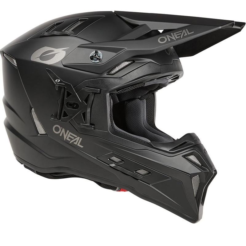 Kask motocrossowy O'Neal EX-SRS Solid black