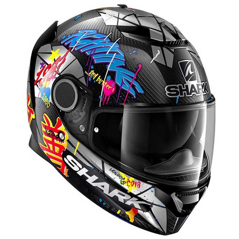 Integralny kask motocyklowy SHARK SPARTAN CARBON Lorenzo Catalunya wyprzedaż