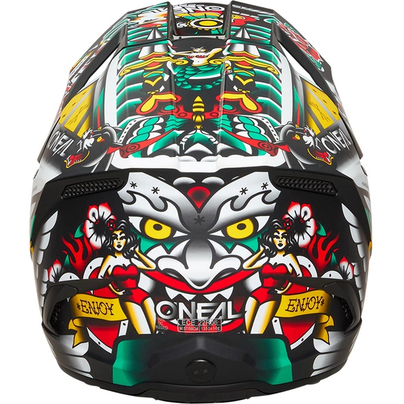Kask motocrossowy dziecięcy O'Neal 3SRS Inked multicolor