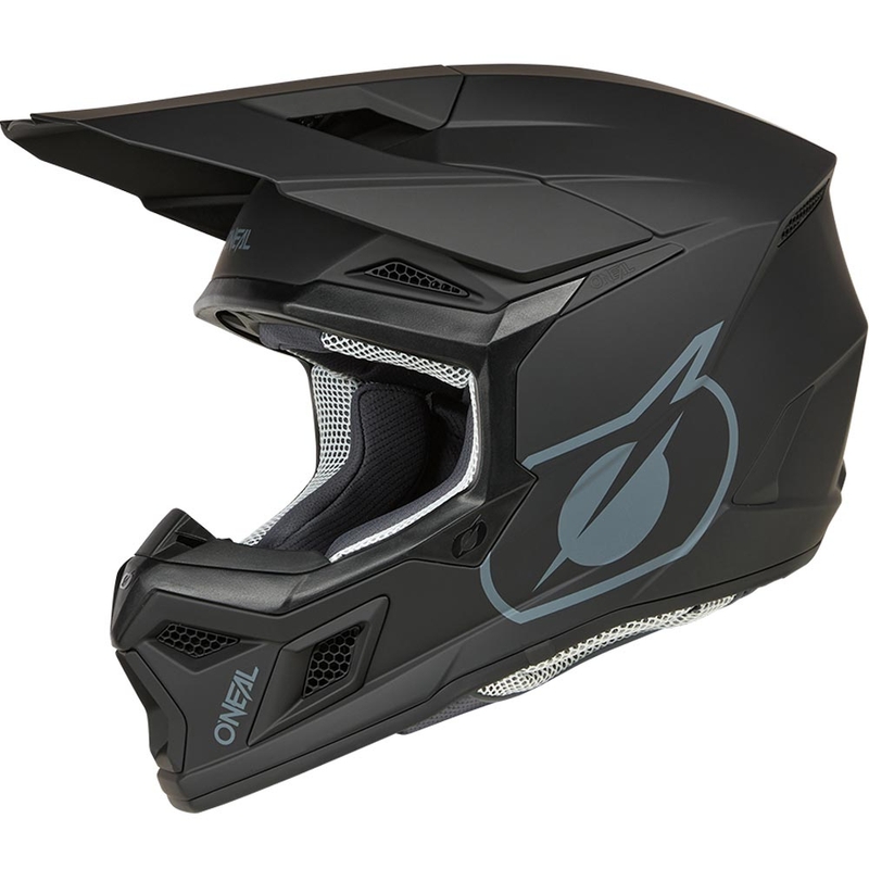 Kask motocrossowy O´Neal 3SRS Solid matowy czarny