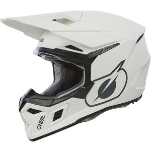 Kask motocrossowy O´Neal 3SRS Solid matowy biały