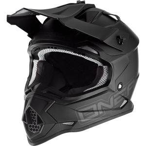 Kask motocrossowy O´Neal 2SRS Flat matowy czarny
